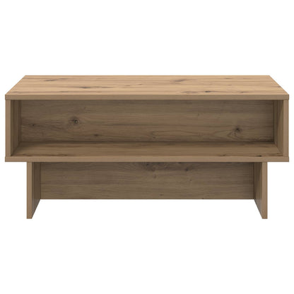 Coffee Table Artisan Oak 80 x 46 x 35 cm Engineered Wood