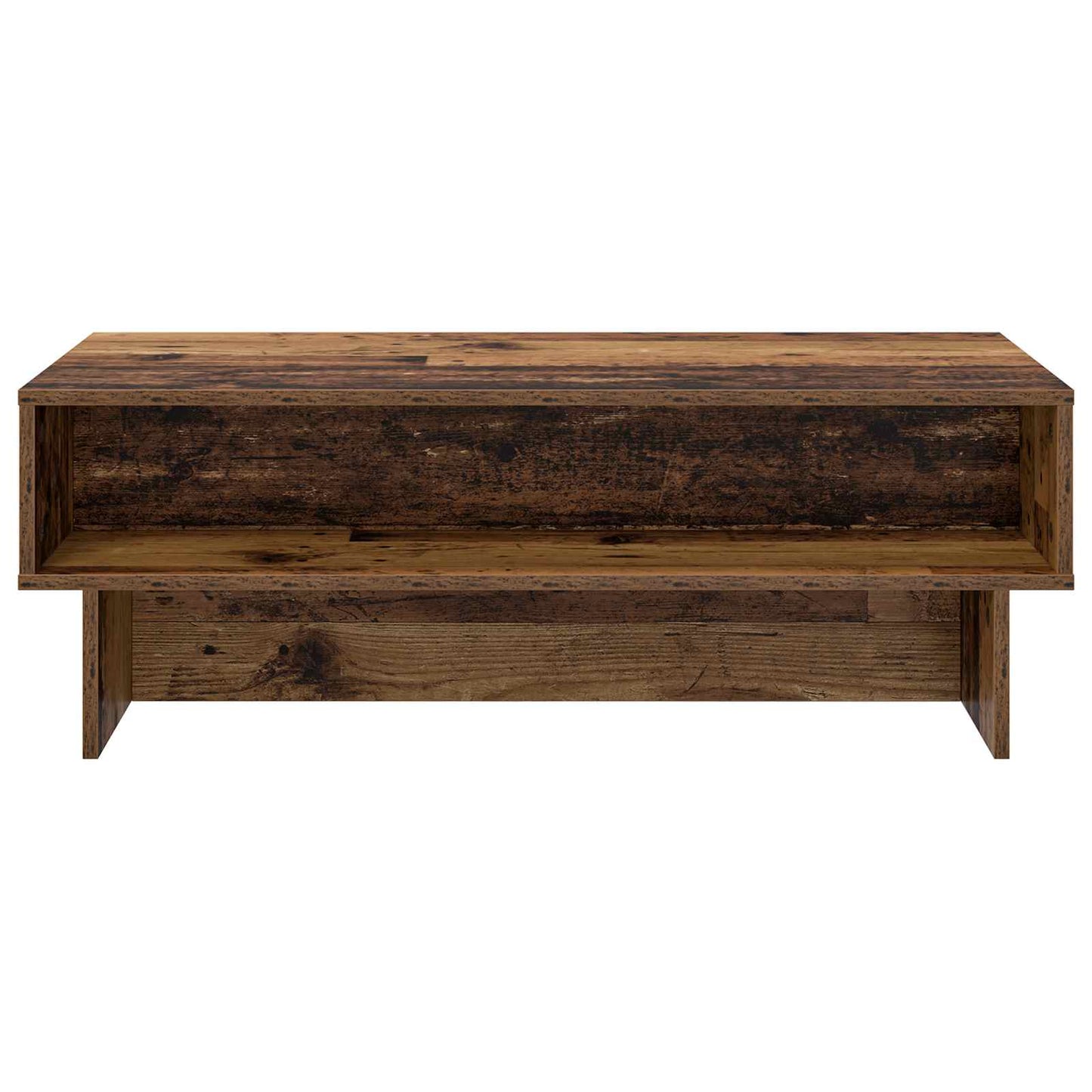 Coffee Table Old Wood 100 x 46 x 35 cm Engineered Wood