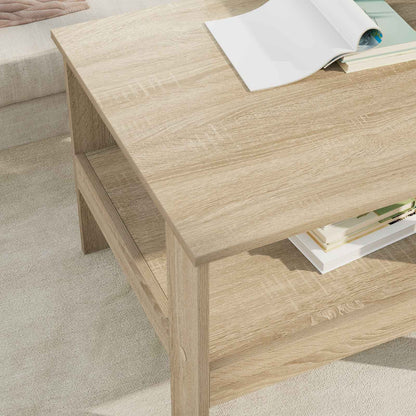 Coffee Table Sonoma Oak 57 x 55 x 45 cm Engineered Wood