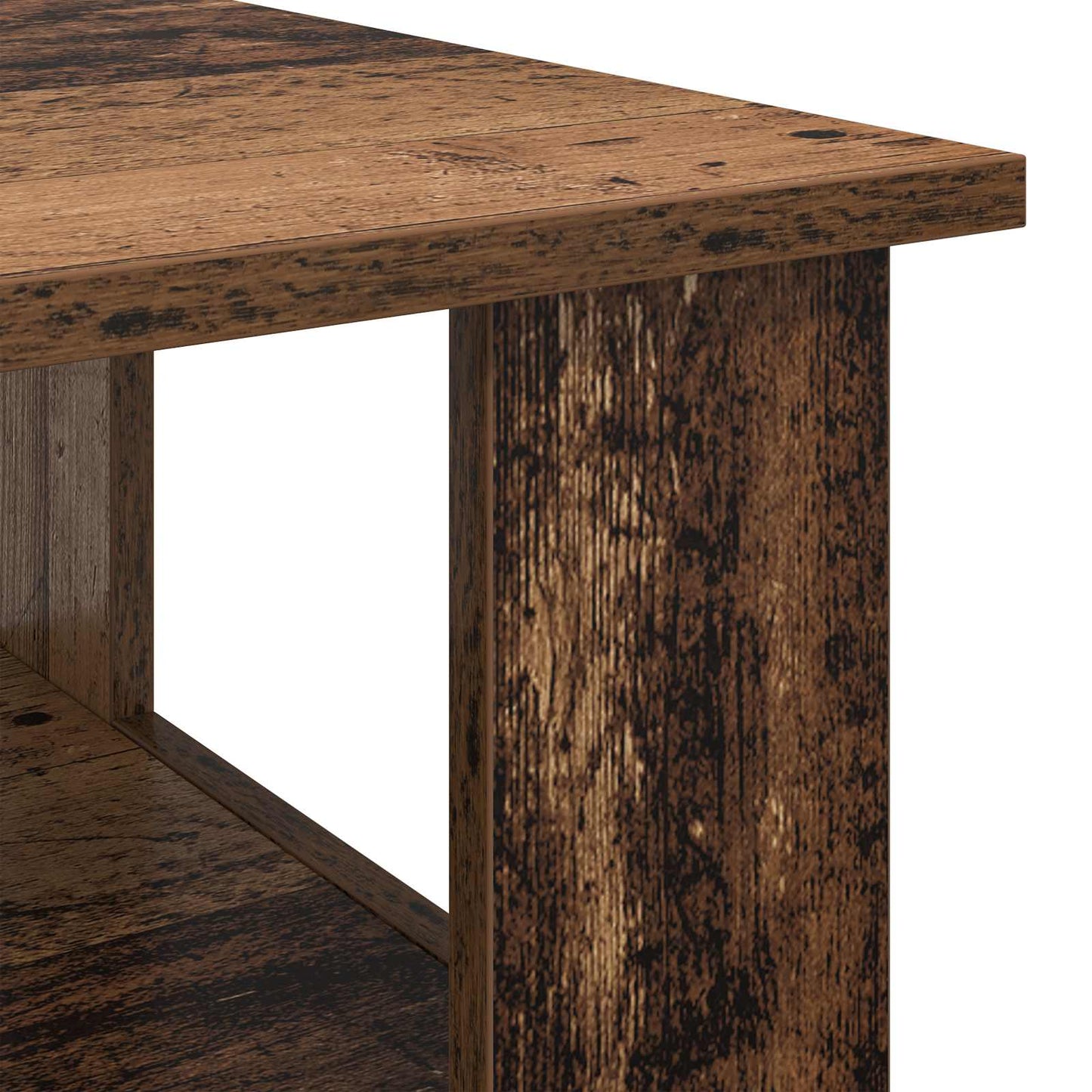 Coffee Table Old Wood 90 x 50 x 45 cm Engineered Wood