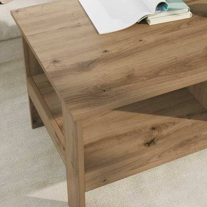 Coffee Table Artisan Oak 90 x 50 x 45 cm Engineered Wood