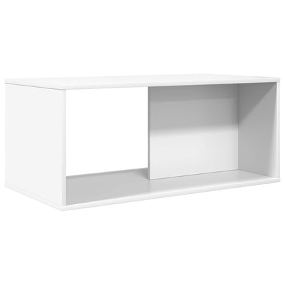 Coffee Table Set 2 pcs White Engineered Wood