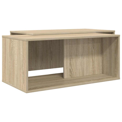 Coffee Table Set 2 pcs Sonoma Oak Engineered Wood