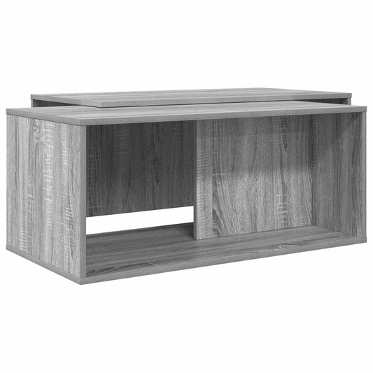 Coffee Table Set 2 pcs Grey Sonoma 90 x 48 x 40 cm