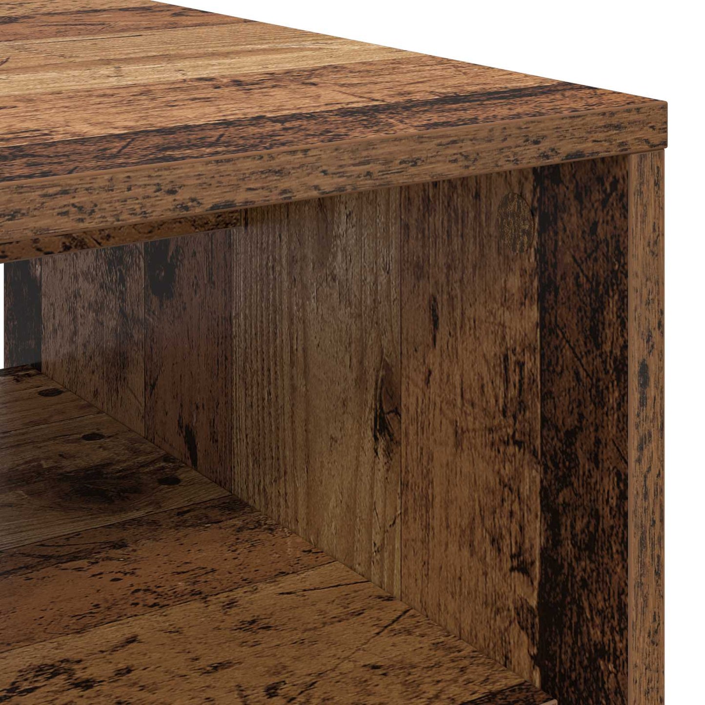 Coffee Table Old Wood 60 x 50 x 40 cm Engineered Wood