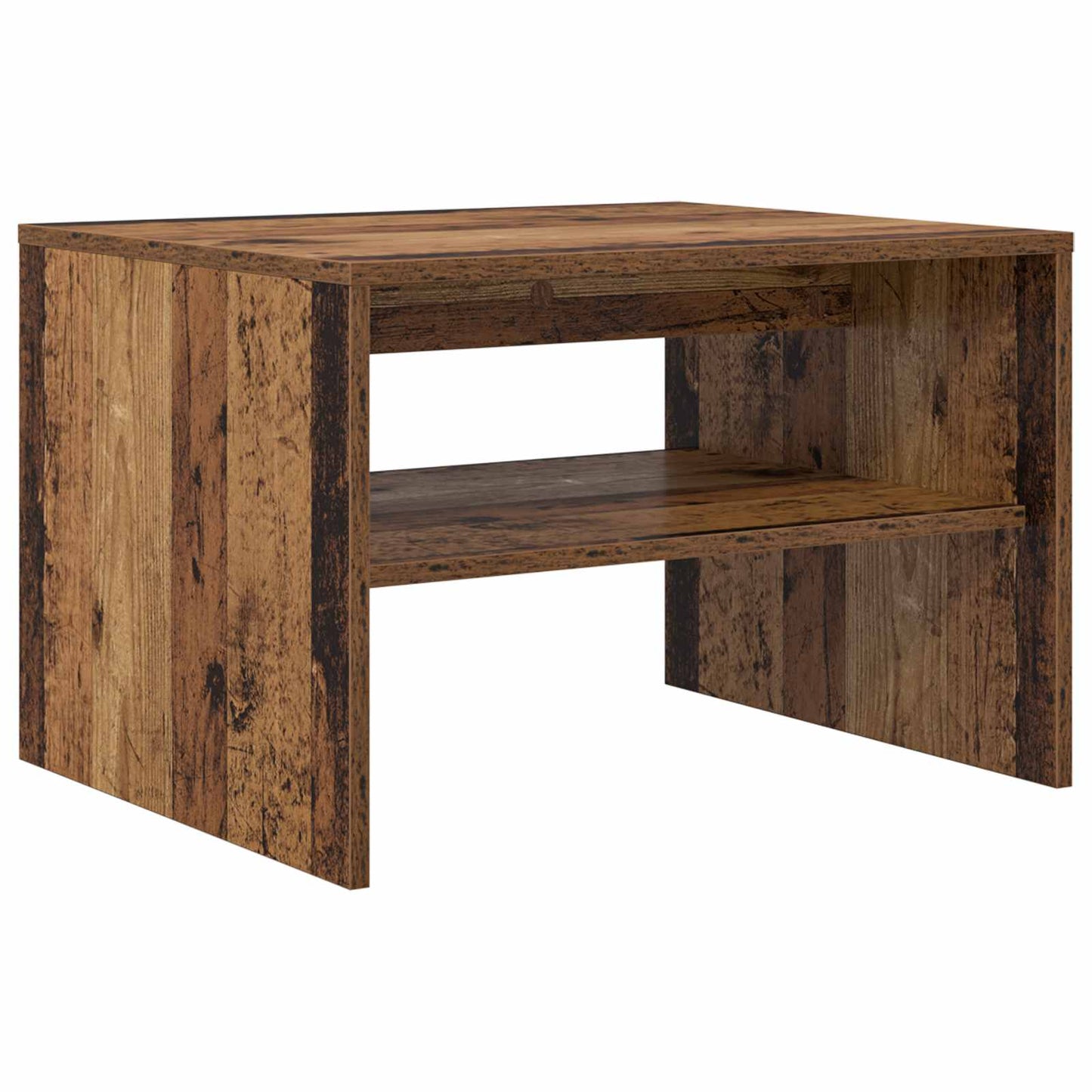 Coffee Table Old Wood 60 x 50 x 40 cm Engineered Wood