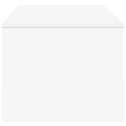 Coffee Table White 100 x 50 x 40 cm Engineered Wood