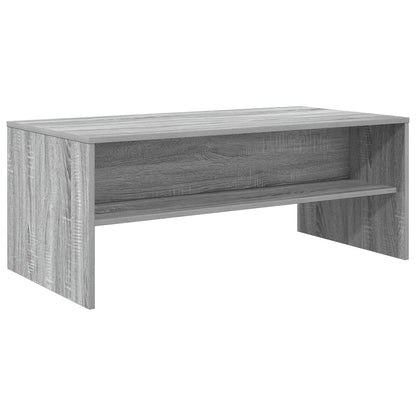 Coffee Table Grey Sonoma 100 x 50 x 40 cm Engineered Wood