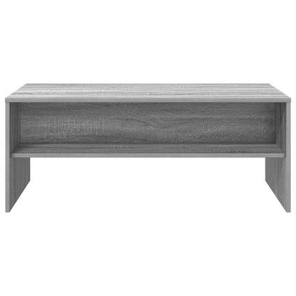 Coffee Table Grey Sonoma 100 x 50 x 40 cm Engineered Wood