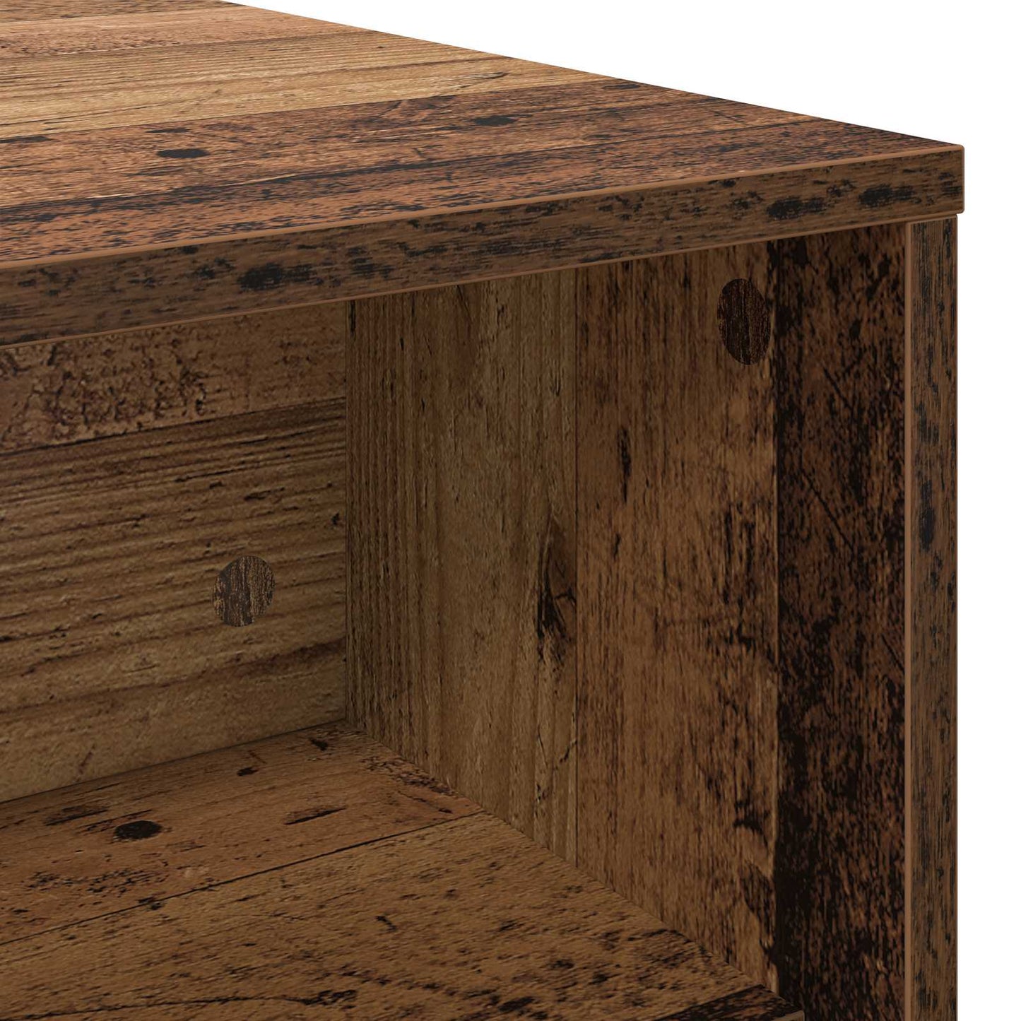 Coffee Table Old Wood 100 x 50 x 40 cm Engineered Wood