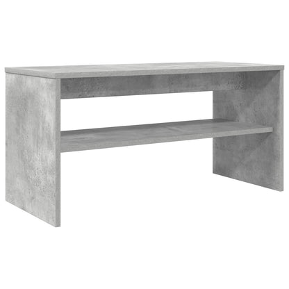 TV Cabinet 80 x 35 x 40 cm Concrete Grey Engineered Wood