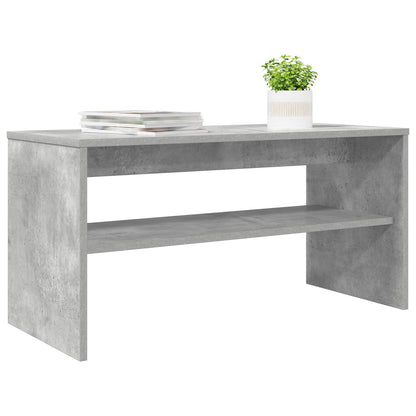 TV Cabinet 80 x 35 x 40 cm Concrete Grey Engineered Wood