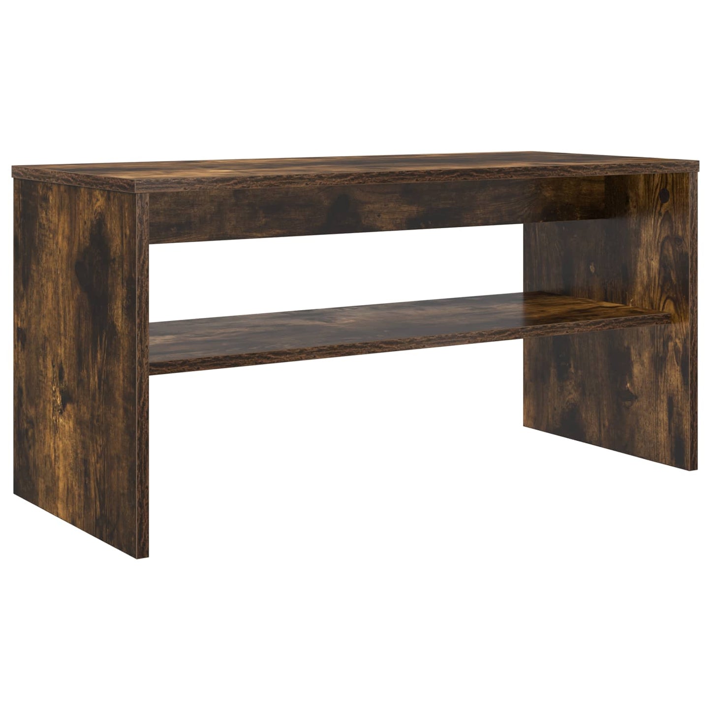 TV Cabinet 80 x 35 x 40 cm Smoked Oak Engineered Wood