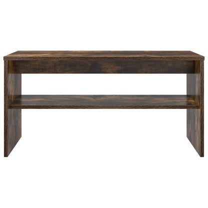 TV Cabinet 80 x 35 x 40 cm Smoked Oak Engineered Wood