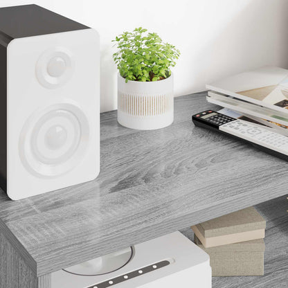 TV Cabinet 80 x 35 x 40 cm Grey Sonoma Engineered Wood