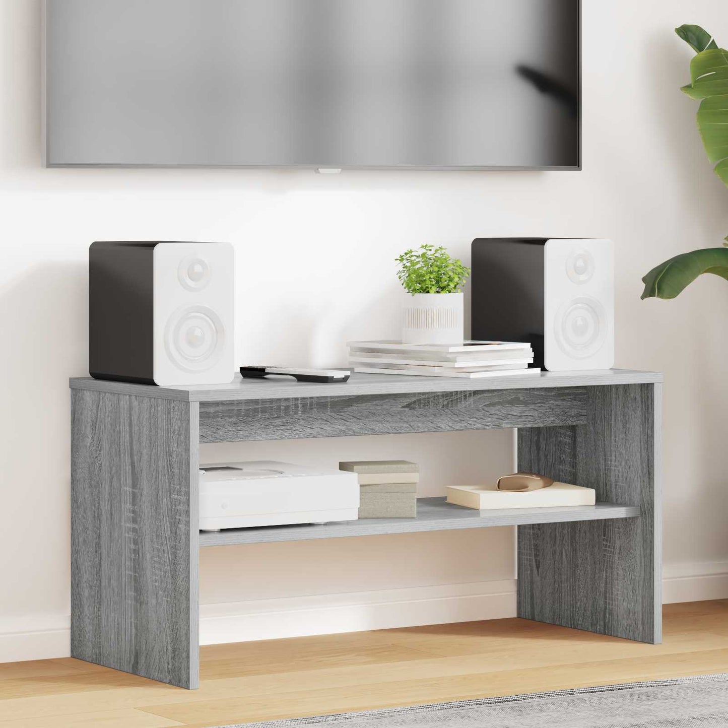 TV Cabinet 80 x 35 x 40 cm Grey Sonoma Engineered Wood