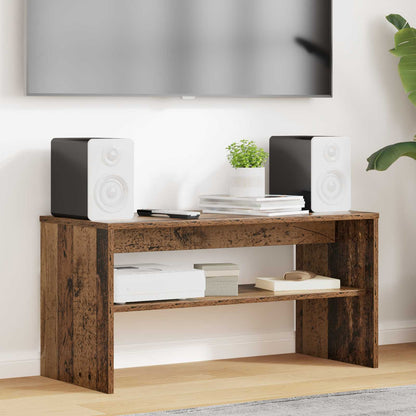 TV Cabinet 80 x 35 x 40 cm Old Wood Engineered Wood