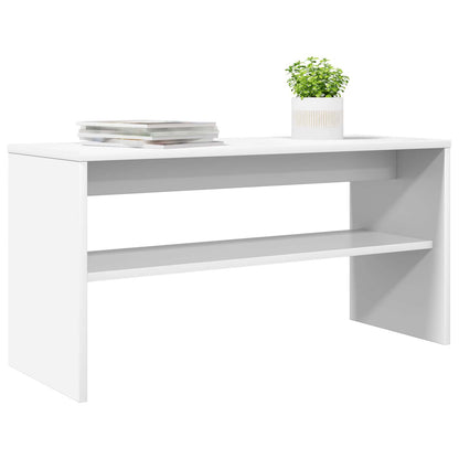 TV Cabinet White 80 x 30 x 40 cm Engineered Wood