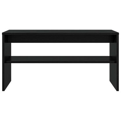 TV Cabinet Black Oak 80 x 30 x 40 cm Engineered Wood