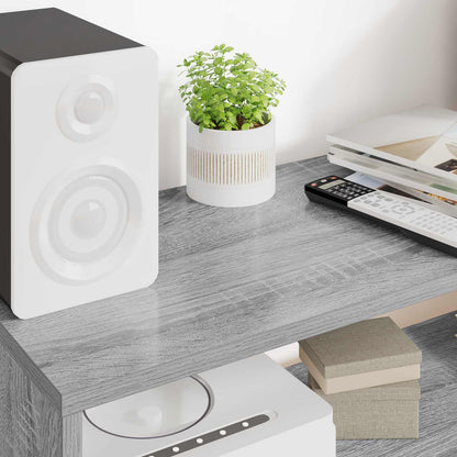 TV Cabinet Grey Sonoma 80 x 30 x 40 cm Engineered Wood