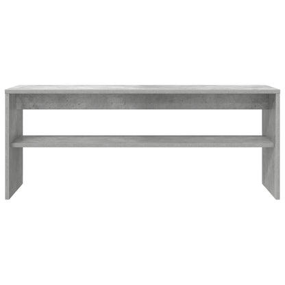 TV Cabinet Concrete Grey 100 x 30 x 40 cm Engineered Wood