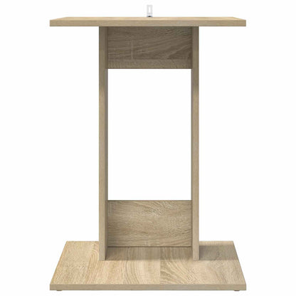 Side Table Sonoma Oak 45 x 40 x 62.5 cm Engineered Wood