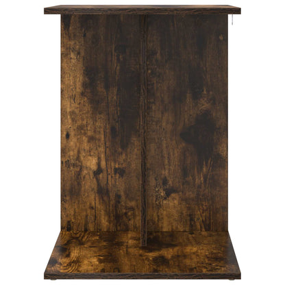 Side Table Smoked Oak 45 x 40 x 62.5 cm Engineered Wood
