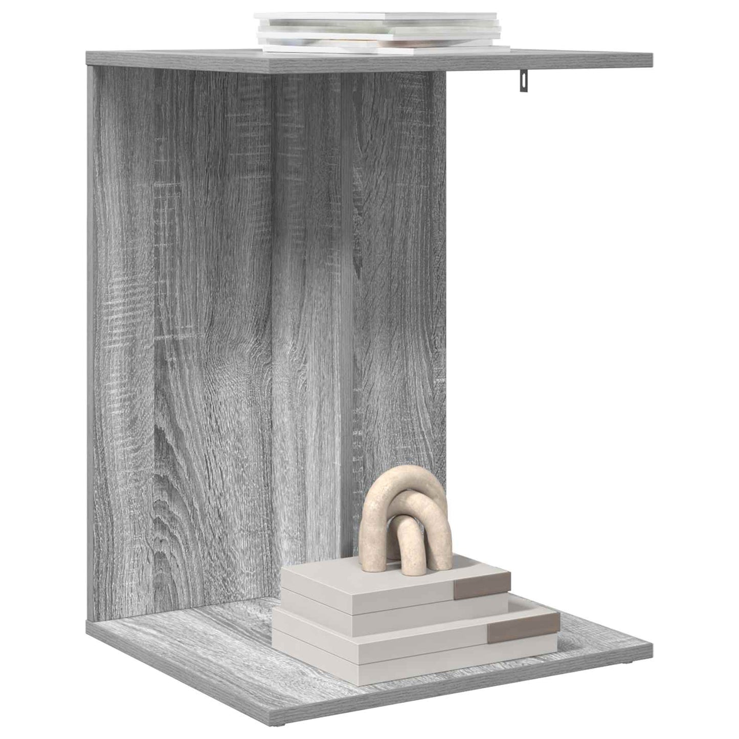 Side Table Grey Sonoma 45 x 40 x 62.5 cm Engineered Wood