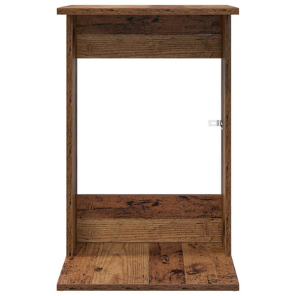 Side Table Old Wood 40 x 38 x 62.5 cm Engineered Wood