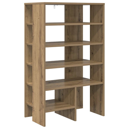 Shoe Cabinet 2 pcs 62 x 35 x 100 cm Engineered Wood Artisan Oak