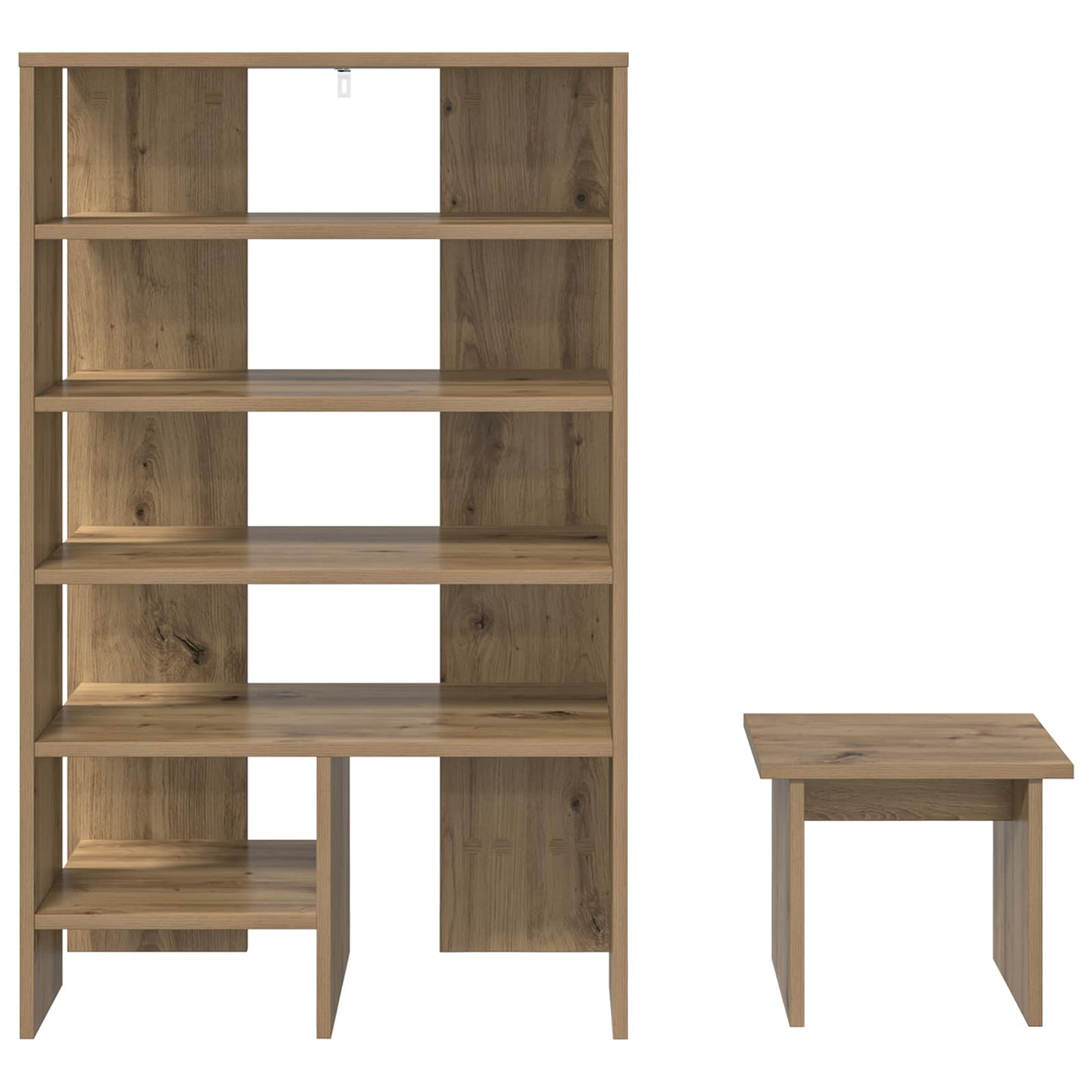 Shoe Cabinet 2 pcs 62 x 35 x 100 cm Engineered Wood Artisan Oak