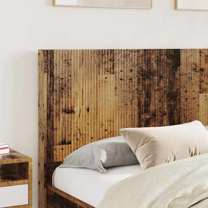 Bed Frame with Storage and Headboard 2 pcs Engineered Wood