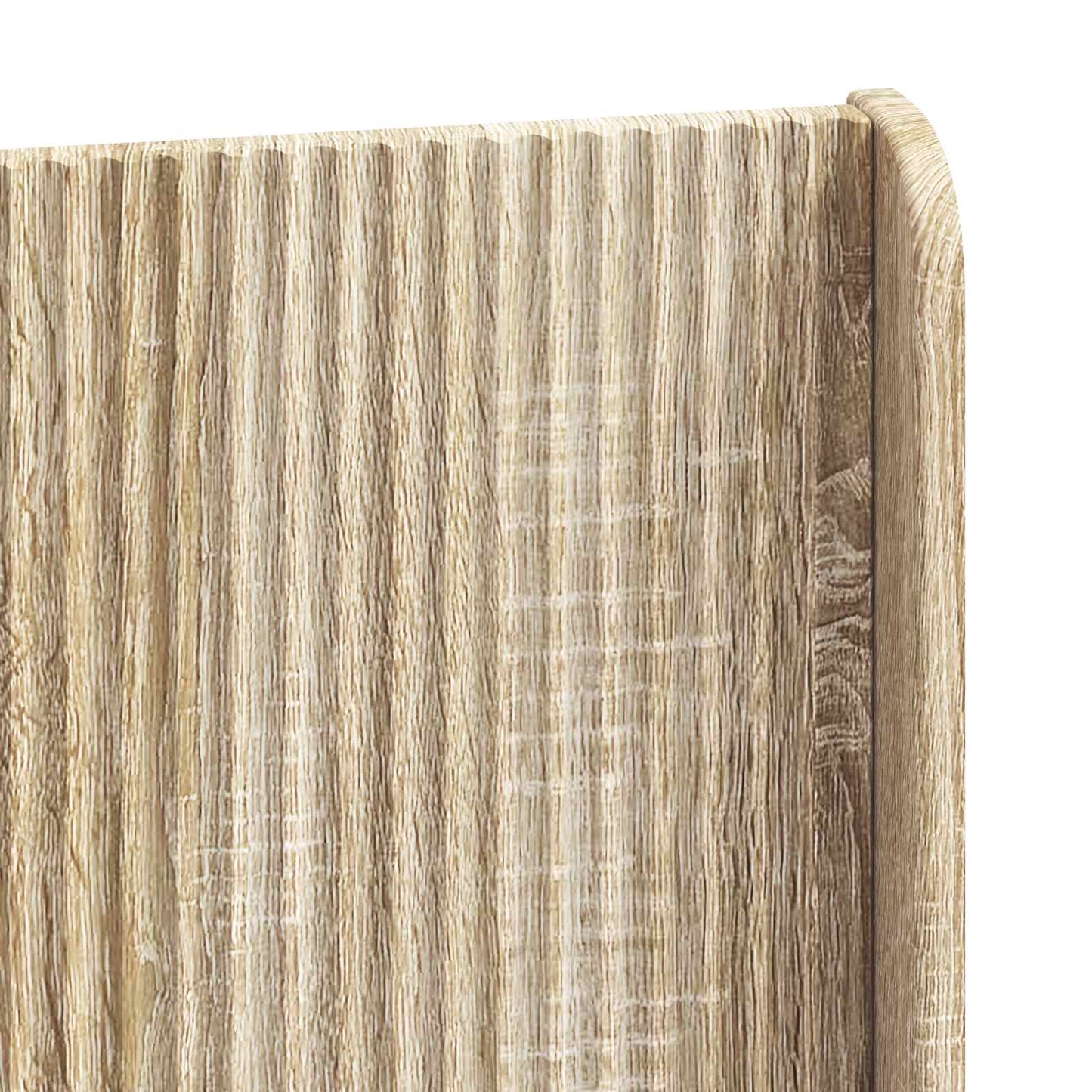 Bed Frame with Storage and Headboard Sonoma Oak 100 x 200 cm