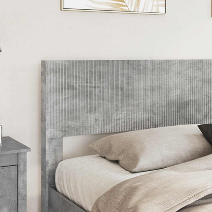 Bed Frame with Storage and Headboard 2 pcs Engineered Wood