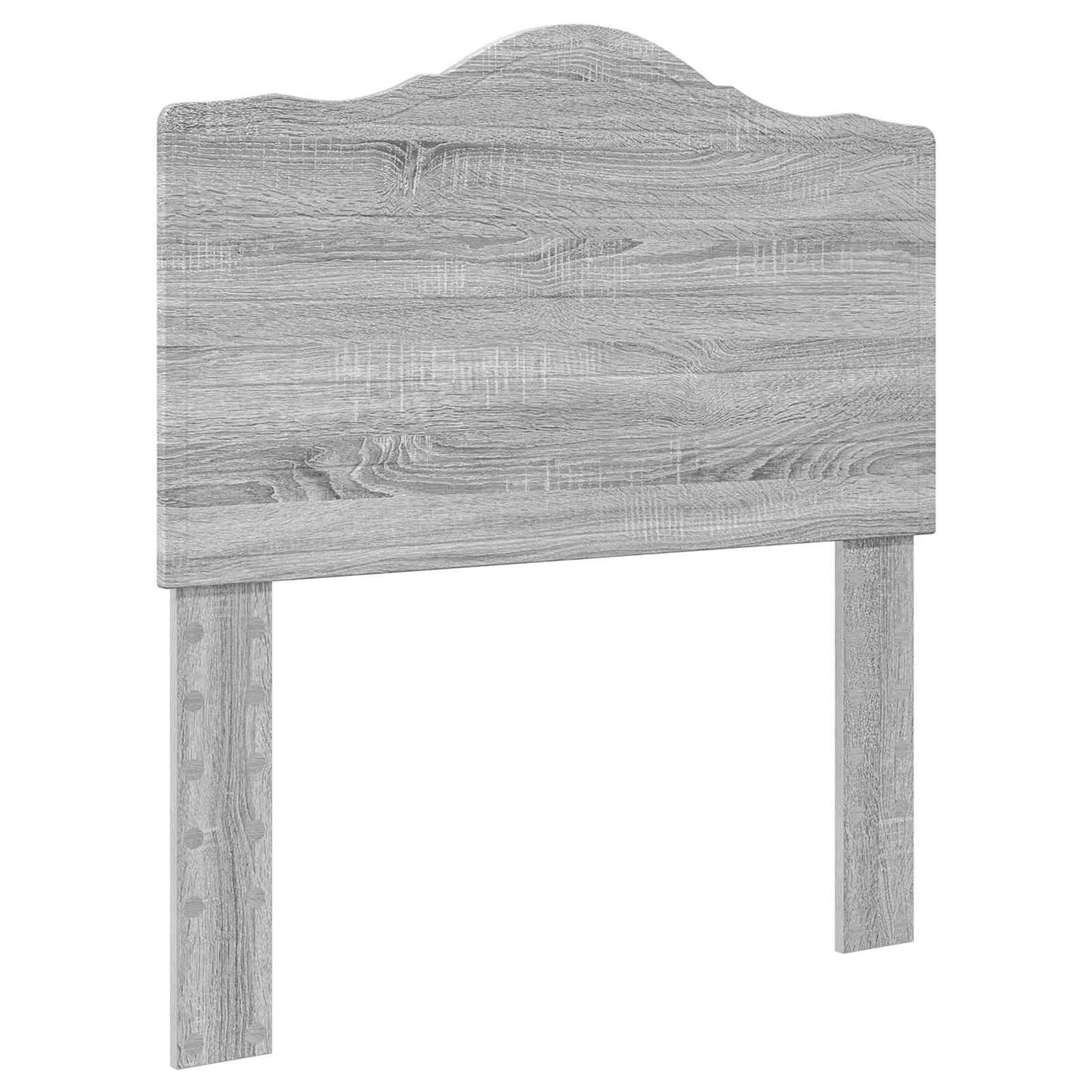 Bed Frame Grey Sonoma 90 x 190 cm Solid Pine Wood