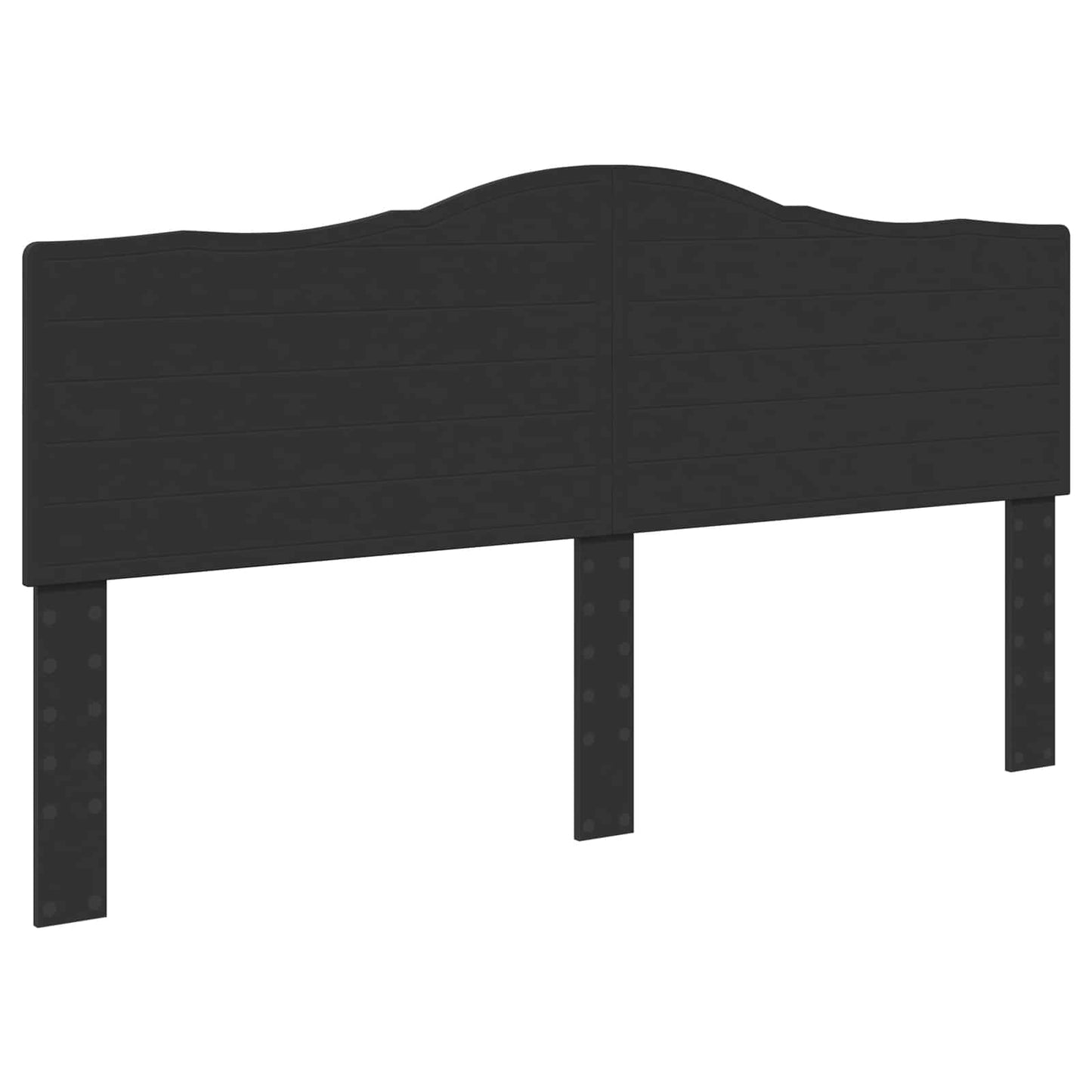 Bed Frame with Drawer Black 200 x 200 cm Engineer Wood