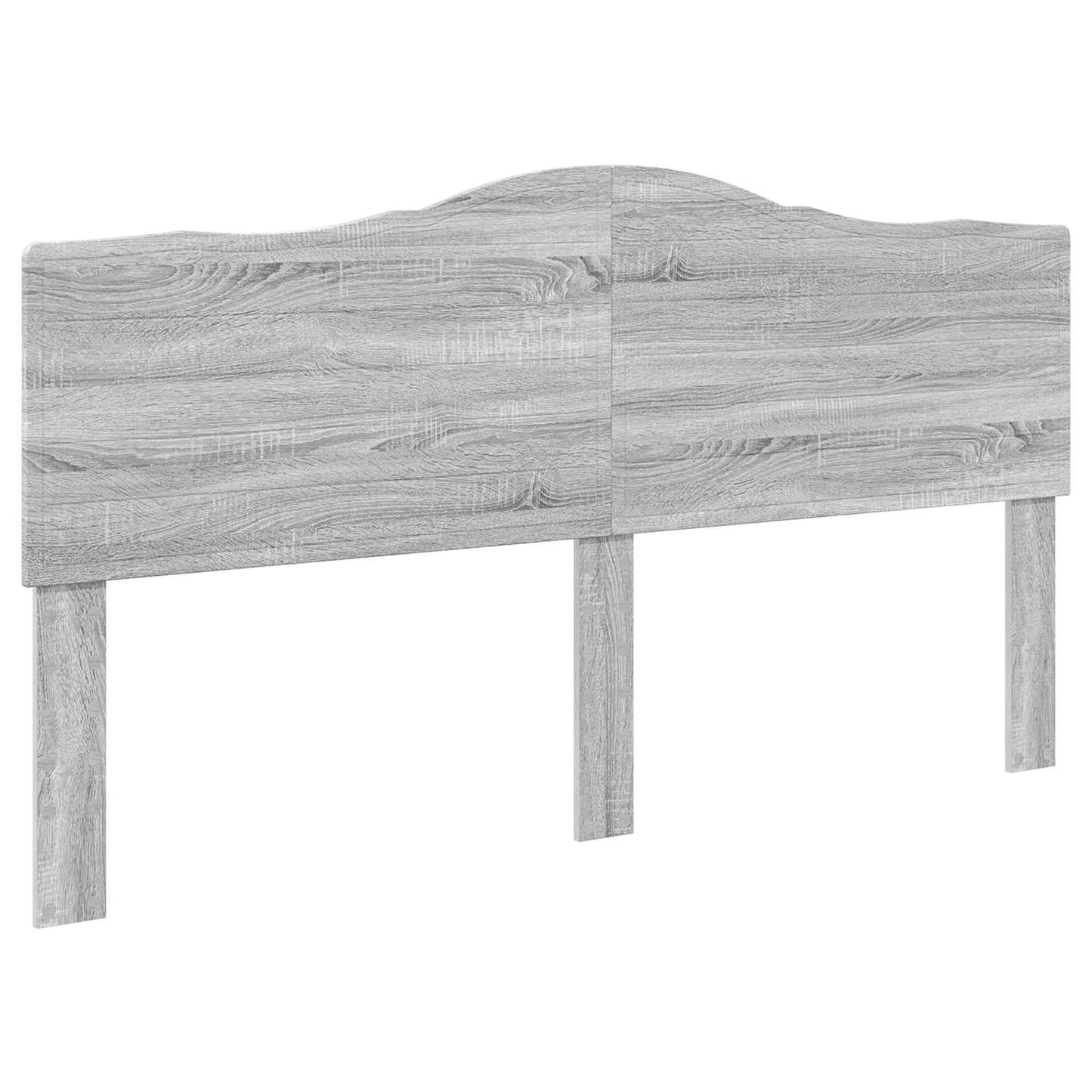 Bed Frame with Drawer Grey Sonoma 200 x 200 cm Engineer Wood