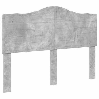 Storage Bed Concrete Grey 150 x 200 cm Engineered Wood