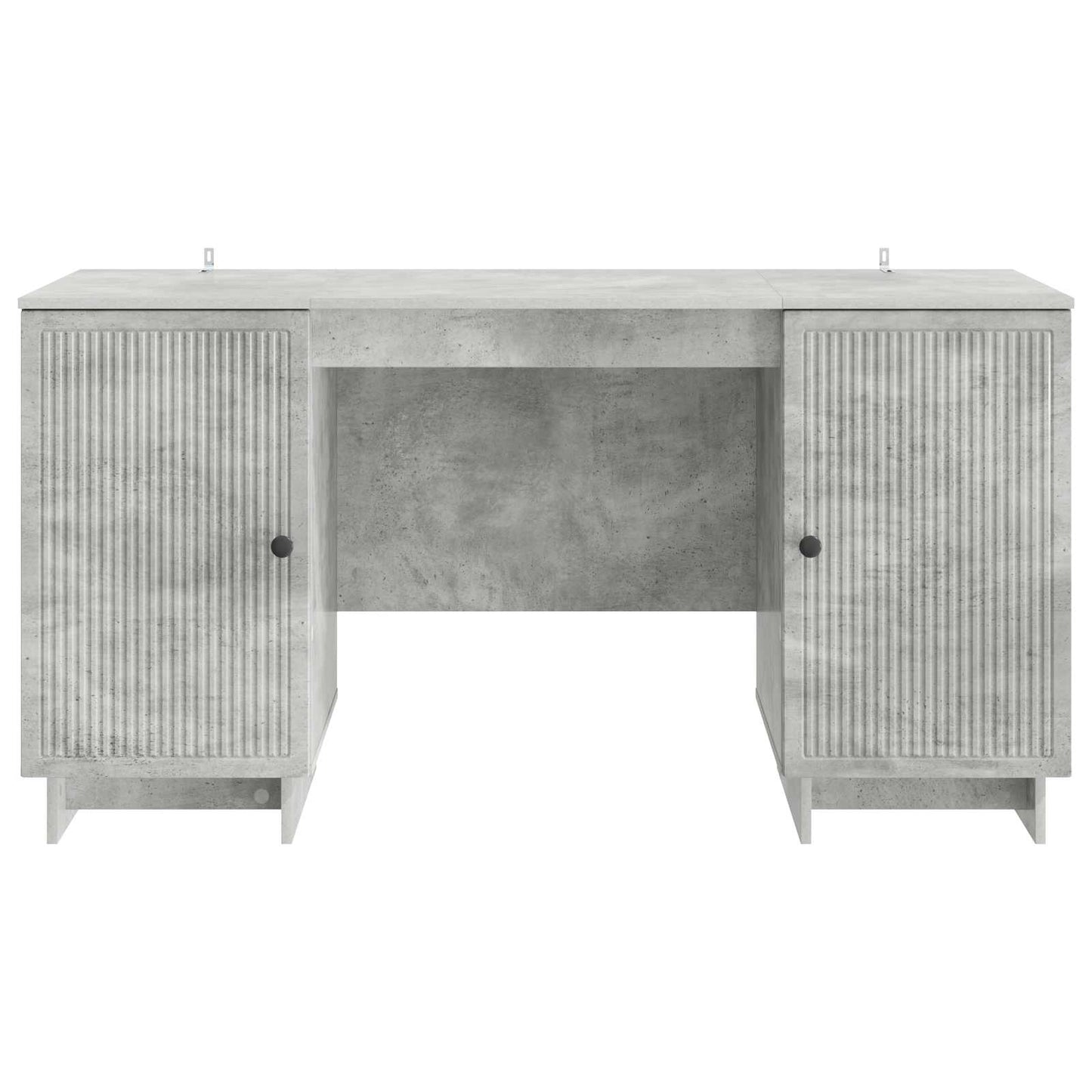 Desk Concrete Grey Engineered Wood 142.5 x 50 x 75 cm