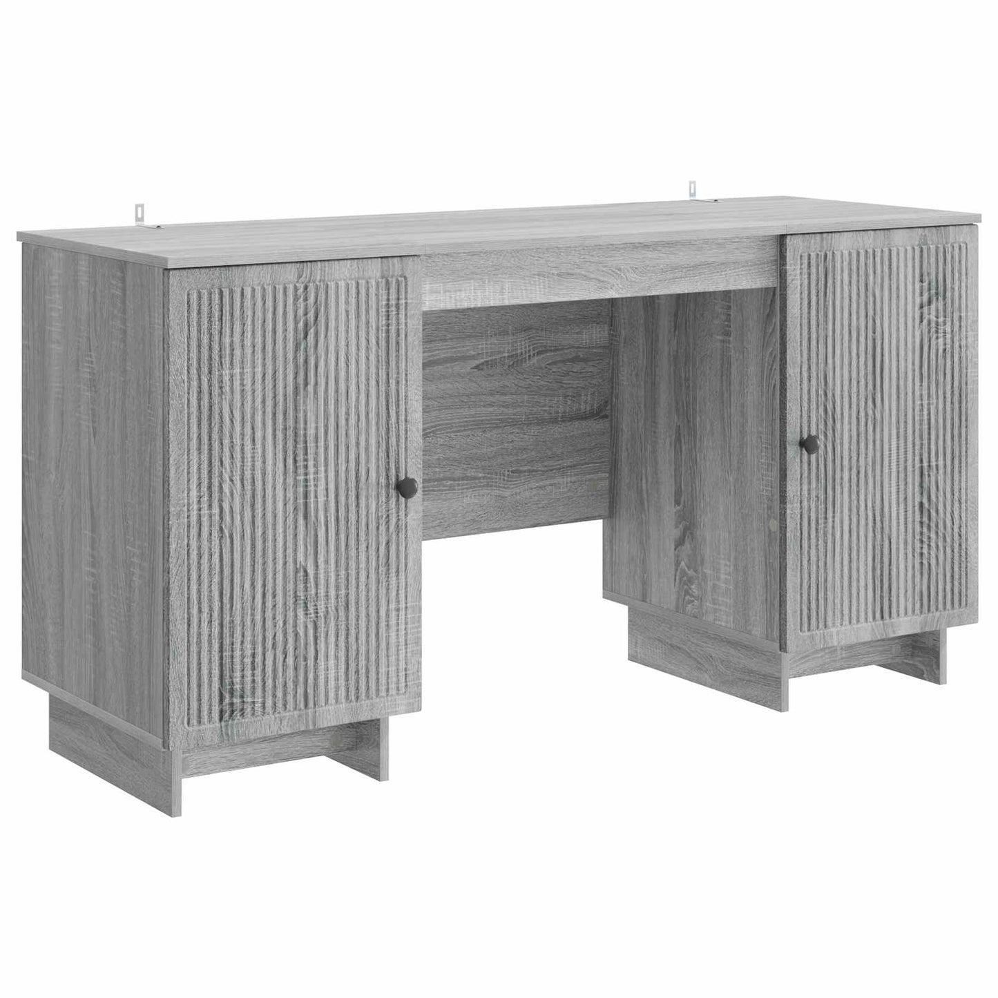 Desk Grey Sonoma Engineered Wood 142.5 x 50 x 75 cm