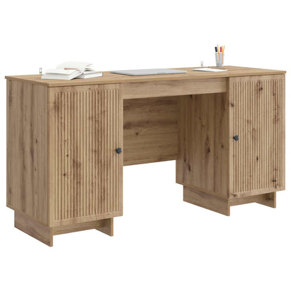 Desk Artisan Oak Engineered Wood 142.5 x 50 x 75 cm
