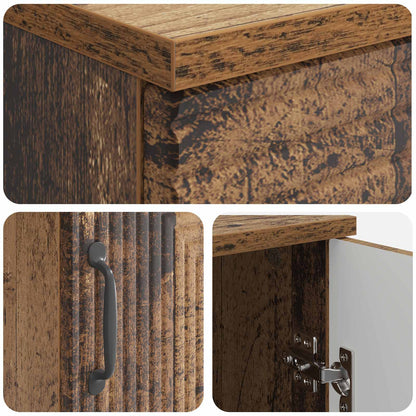 Desk Old Wood 142.5 x 50 x 75 cm Engineered Wood