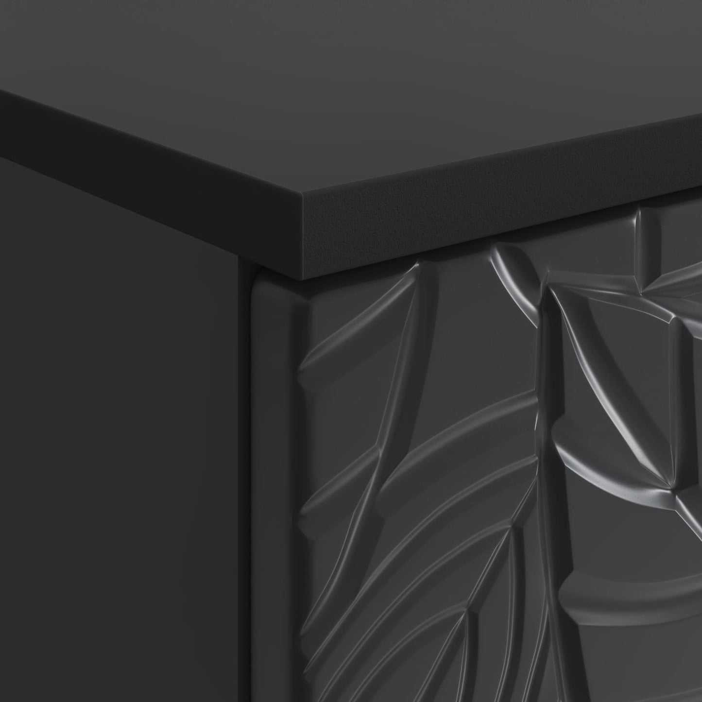 Desk Black 142.5 x 50 x 75 cm Engineered Wood