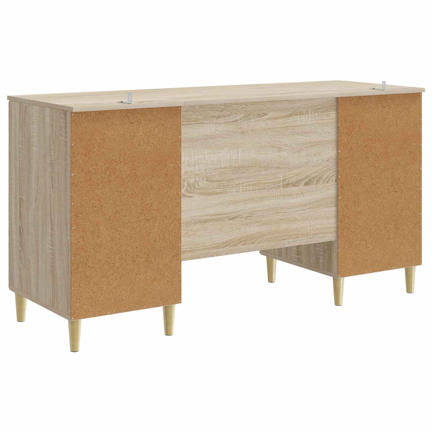 Desk Sonoma Oak Engineered Wood 142.5 x 50 x 75 cm