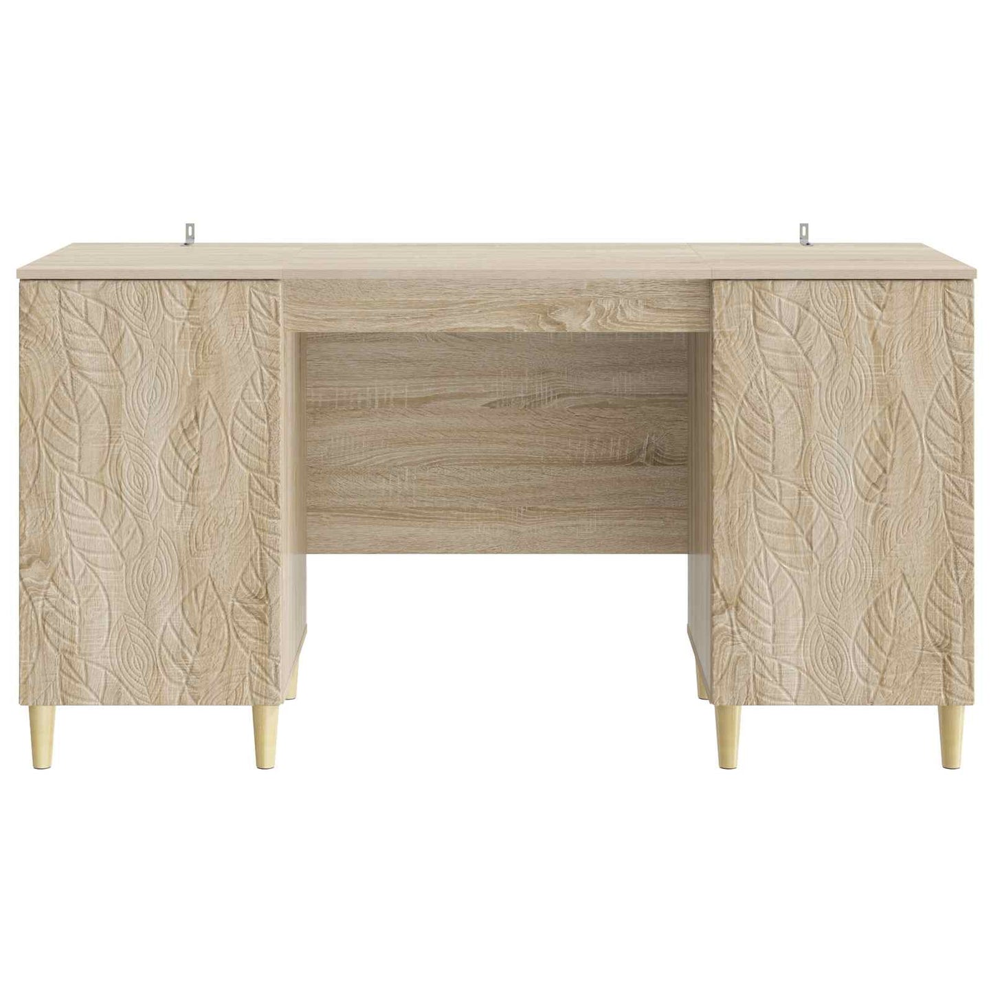 Desk Sonoma Oak Engineered Wood 142.5 x 50 x 75 cm