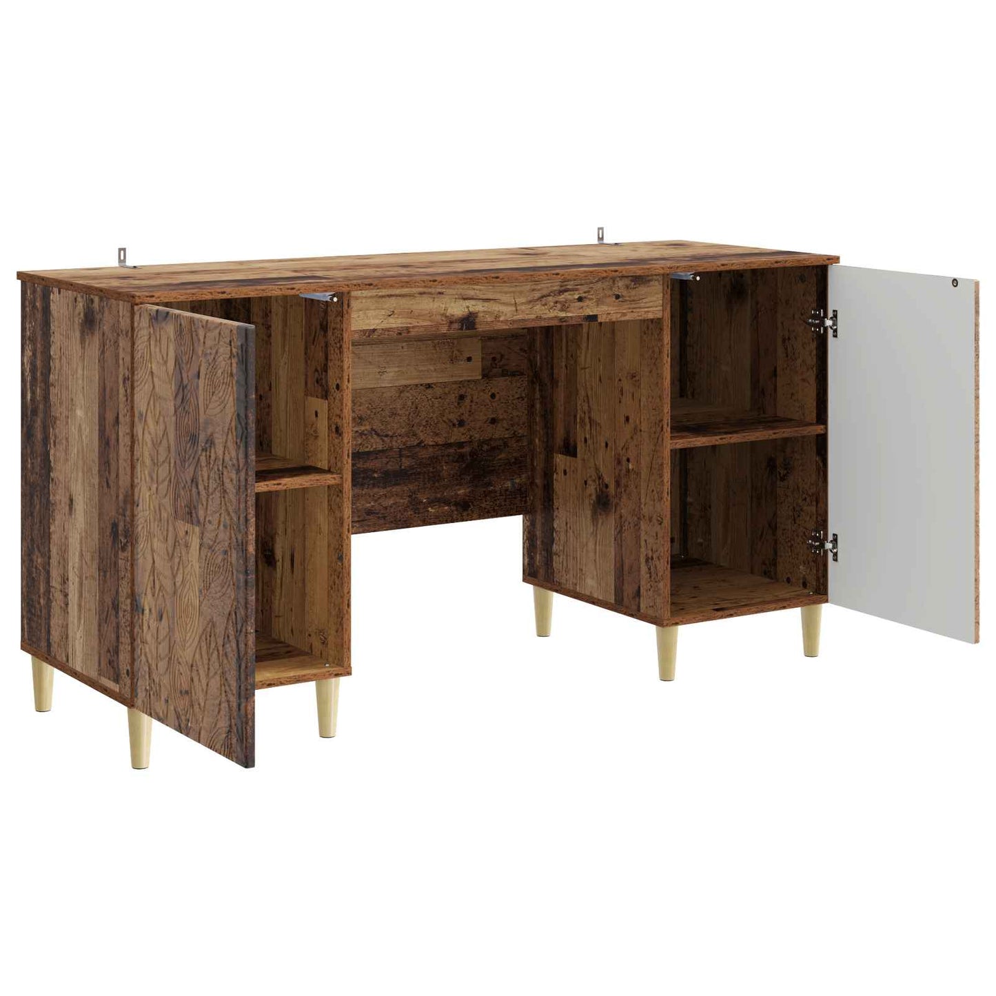 Desk Old Wood Engineered Wood 142.5 x 50 x 75 cm