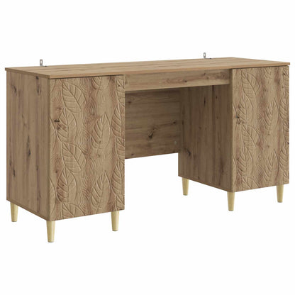Desk Artisan Oak Engineered Wood 142.5 x 50 x 75 cm
