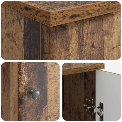 Desk Old Wood 142.5 x 50 x 75 cm Engineered Wood