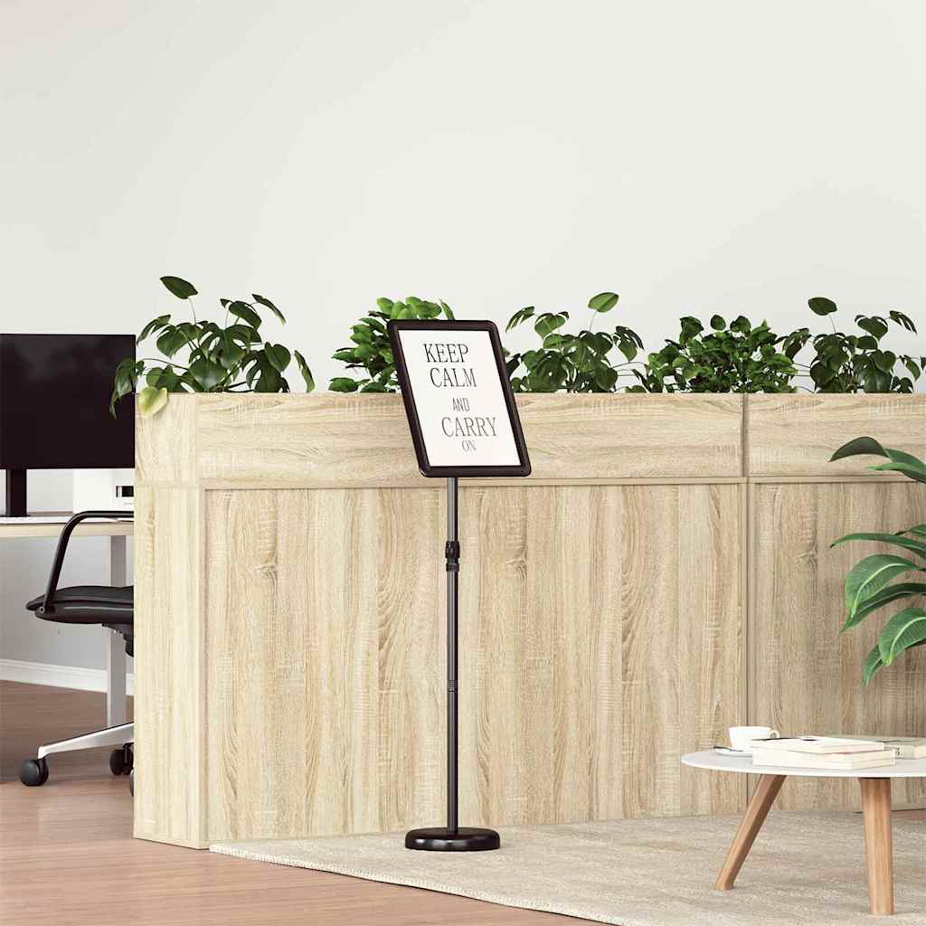 Trade Show Displays Black 30 x 25 x 128 cm Aluminum