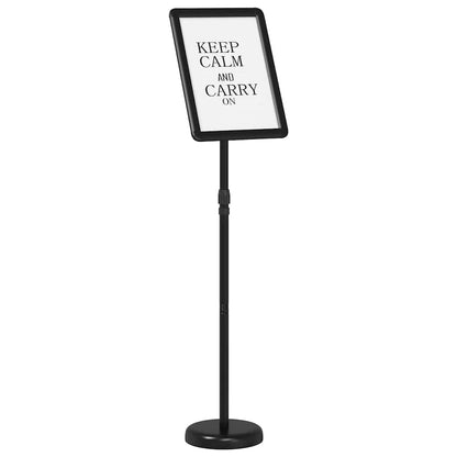 Trade Show Displays Black 30 x 25 x 128 cm Aluminum